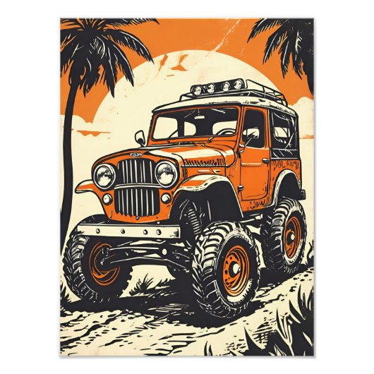 Viagem Rústica Foto Afdruk (Voorkant)