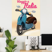 Viaggio a Italia affiche (Bureau à domicile)