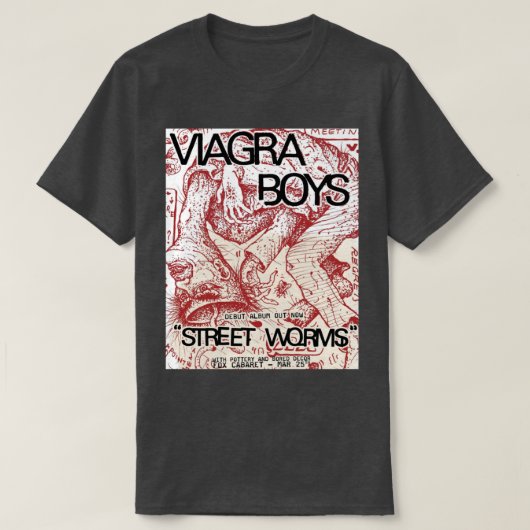 Viagra Band T-shirt (Design voorkant)
