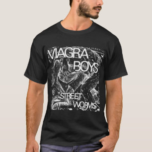 Viagra Boys Street Worms Post Punk Band Merchandis T-shirt