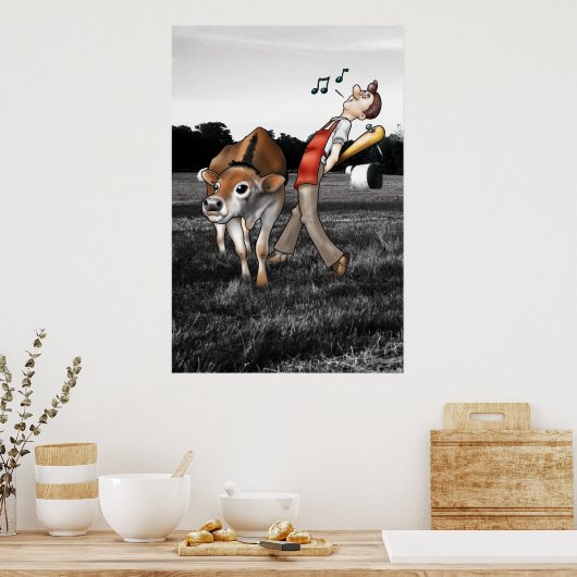 VIANDE ! Impression de l'affiche (Cuisine)