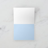 Vianden Castle Winter Uitzicht, Luxemburg, jarig Kaart (Binnen)