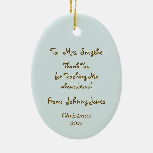 Viator van Lyon de Catechist (BF 02) Keramisch Ornament (Achterkant)