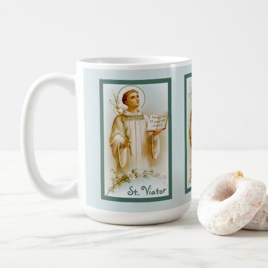 Viator van Lyon de Catechist (BF 02) Koffiemok (Met donut)