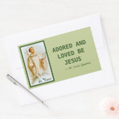 Viator van Lyon de Catechist (BF 02) Rechthoekige Sticker (Envelop)