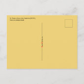 Viator van Lyon de Catechist (LD 001) Briefkaart (Achterkant)