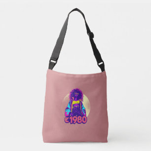 Vibe 1980s Geïnspireerde Cross-Body Bag Crossbody Tas