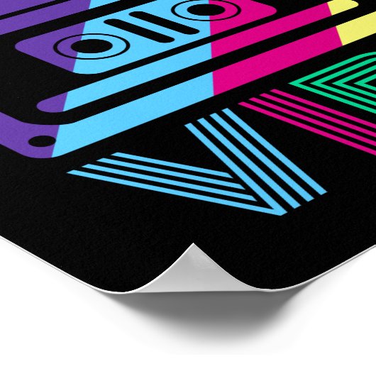 Vibe 90's 'Thed Party Outfit Mam Pap' Poster (Hoek)