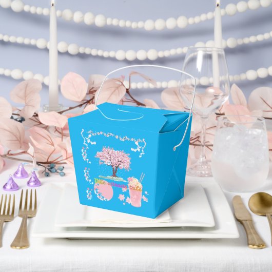 Vibe Attracts Tribe Azure Bedankdoosjes (Huwelijk)