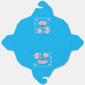 Vibe Attracts Tribe Azure Bedankdoosjes (Ongevouwen)