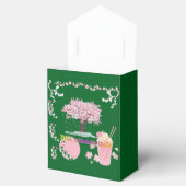 Vibe Attracts Tribe forest green  Bedankdoosjes (Geopend)