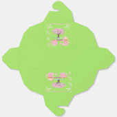 Vibe Attracts Tribe light green Bedankdoosjes (Ongevouwen)