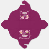 Vibe Attracts Tribe wine Bedankdoosjes (Ongevouwen)