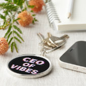 VIBE CEO PROTOCOL - Reality Glitch (Instant Aura U Sleutelhanger (Zijkant)