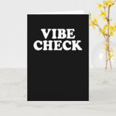 Vibe Check Kaart (Gele Bloem)