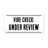 Vibe Check: ONDER REVIEW Stempel (Afrduk)