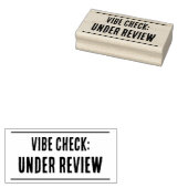 Vibe Check: ONDER REVIEW Stempel (Gestempeld)