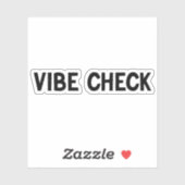Vibe Check Sticker (Vel)
