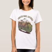 Vibe cycliste, T-Shirt Éco (Devant)