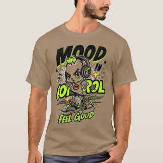 Vibe In The Zone - Urbane Muziek & Gaming Cultuur T-shirt