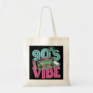 Vibe  jaren '90 Muziek 90s Costume Party Nin Tote Bag