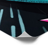 VIBE! Pop Art Scream Poster (Hoek)