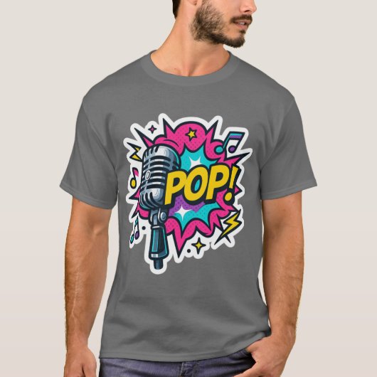 VIBE POP T-SHIRT (Voorkant)