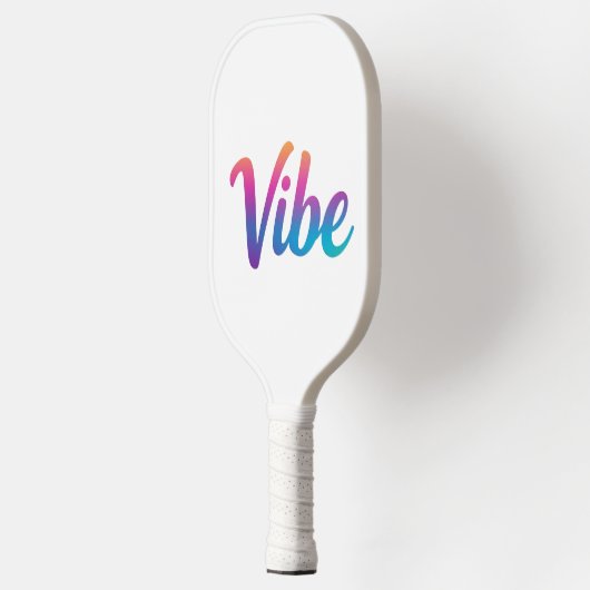 Vibe Rainbow Script Pickleball Paddle – (Links)