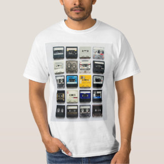  Vibe: Retro Muziekcassettes Mannen T-shirt