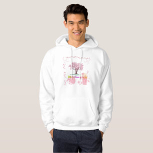 Vibe Trekt Stam Bloesem Hoodie
