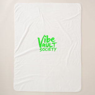 Vibe Vault Society Sherpa Deken
