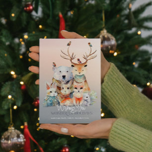  Vibe Winter Wonderland Kerst Kaart