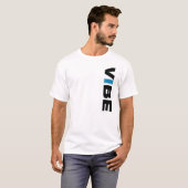 VIBE (wit) T-shirt (Voorkant volledig)
