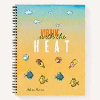 Vibein' met de HEAT - gepersonaliseerde zomer Notitieboek