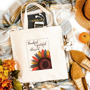 Vibes Automne Boho Tournesol Thankeur Sac fourre-t
