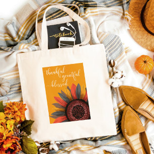 Vibes Automne tournesol Automne Sac fourre-tout de
