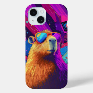 Vibes Capybara Retro Design