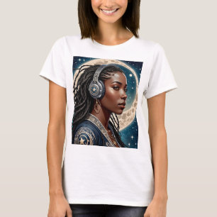 Vibes célestes T-shirt Musique cosmique Tee