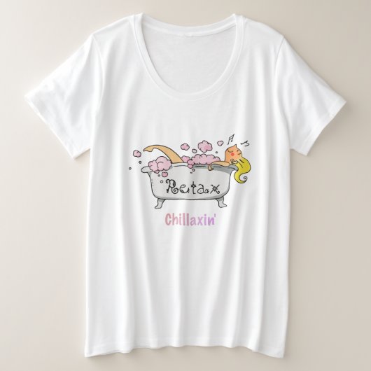 Vibes Chillaxin’ – Dessin Animé de Relaxation Mign (Design devant)