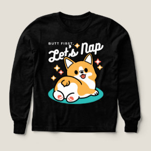 Vibes Corgi Butt et Nap - Joli chien couché