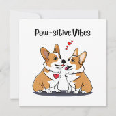 Vibes Corgis in liefde (Voorkant)