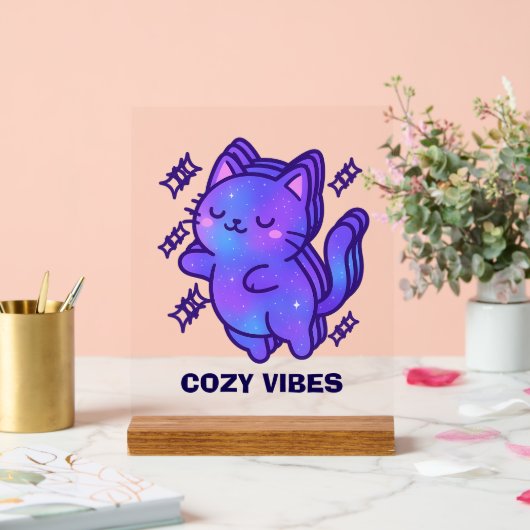 Vibes Cosy Galaxy Chat - Cute Astral Whimsy (Mariage)