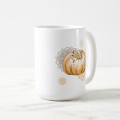 Vibes d'automne confortables dans chaque sip - Mug (Devant droit)
