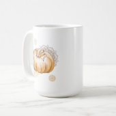 Vibes d'automne confortables dans chaque sip - Mug (Devant gauche)