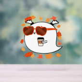 Vibes D'Automne Cute Ghost Classic T-Shirt (Neutre)