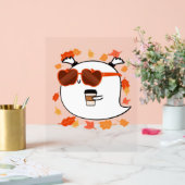 Vibes D'Automne Cute Ghost Classic T-Shirt (Mariage)