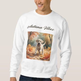 Vibes d'automne Labrador Sweatshirt de chiot