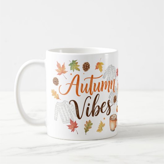 Vibes d'automne Mug (Gauche)
