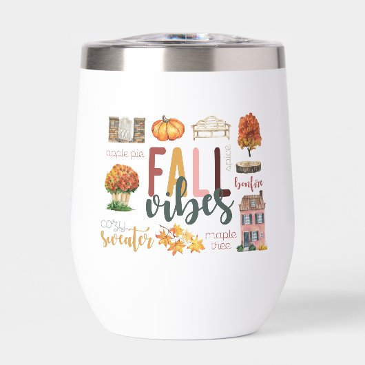 Vibes d'automne Préférés d'automne Aquarelle rusti (Avant)