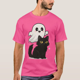 Vibes de chat gachées - T-shirt Éffrayant
